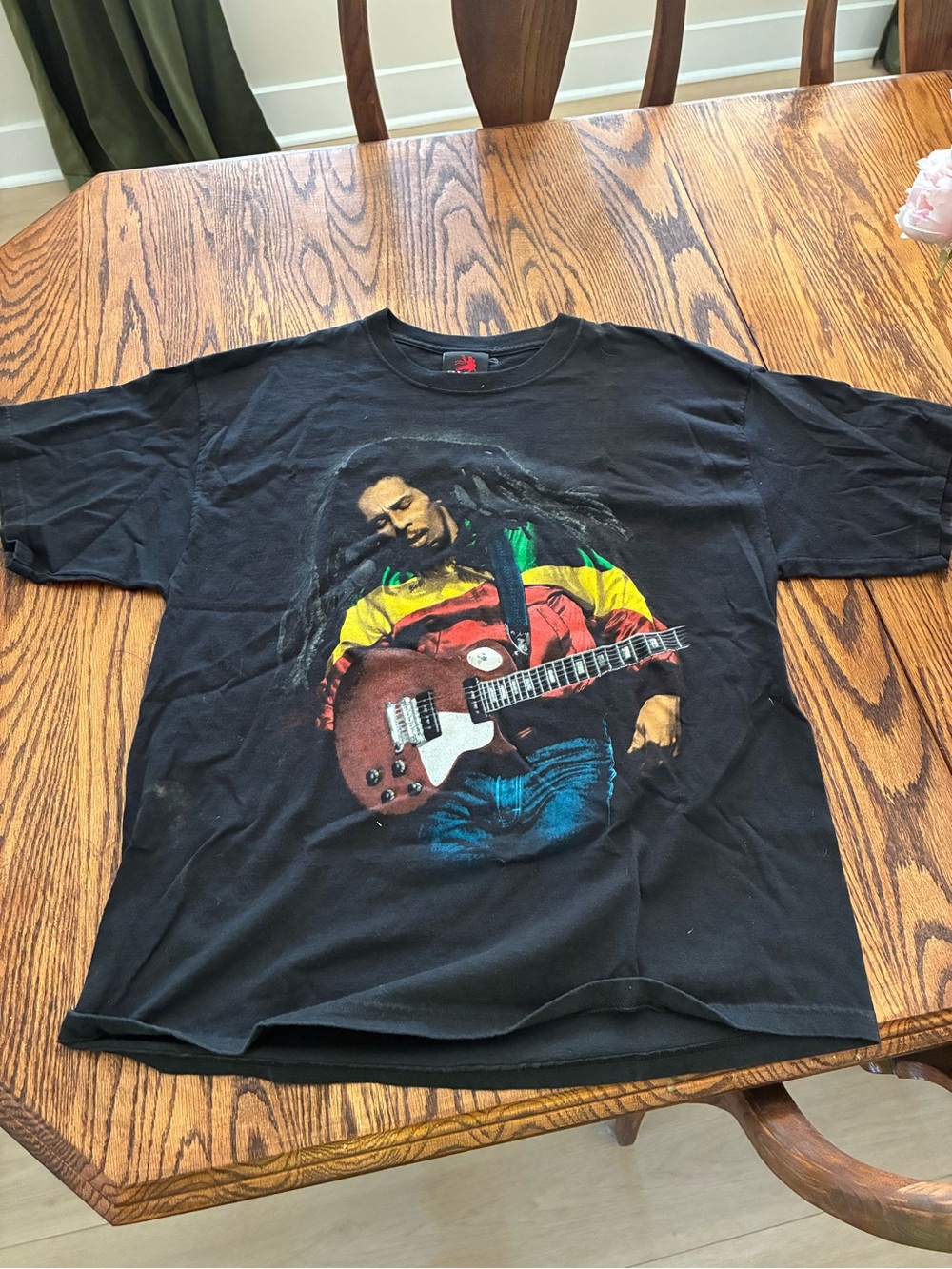 Bob Marley Zion Rootswear Black Tee size XL